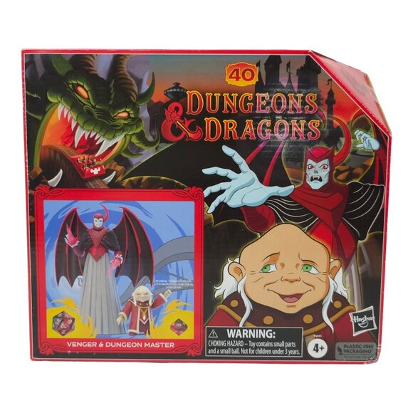 Dungeons & Dragons VENGER And DUNGEON MASTER Action Figures Hasbro 2023 D&D NEW - Picture 1 of 13